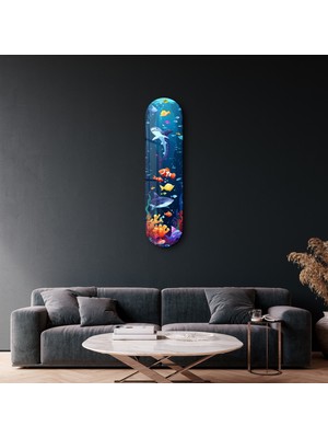 Sweet Shark 1 | Glass Wall Art