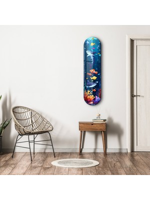 Sweet Shark 1 | Glass Wall Art