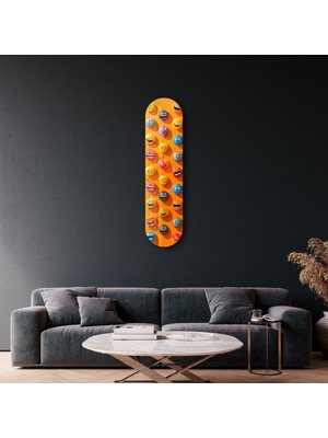 Lots Of Smileys 3 | Glass Wall Art