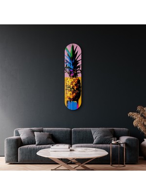 Supracolors Ananas | Glass Wall Art