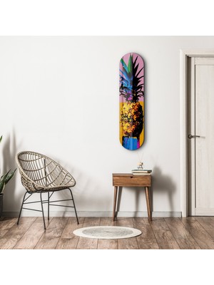 Supracolors Ananas | Glass Wall Art