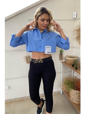 Aychayla  Siyah Likralı Skinny Jean