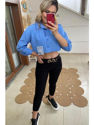 Aychayla  Siyah Likralı Skinny Jean