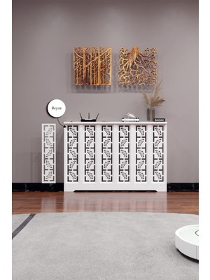 Bagax Assos Model, Beyaz Renk, 116  cm  Petek Kaplama, Dresuar