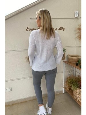 Aychayla Füme Likralı Skinny Jean