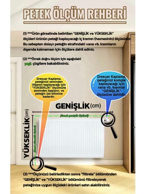 Bagax Perge Model, Beyaz Üstü Antrasit Renk, 76  cm  Petek Kaplama, Dresuar