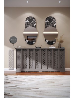 Bagax Pera Model, Antrasit Renk, 156  cm  Petek Kaplama, Dresuar