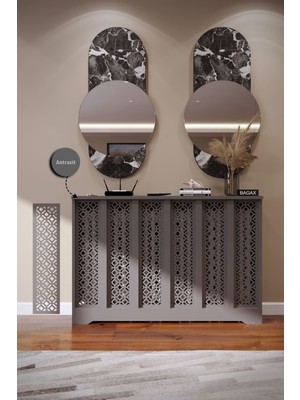 Bagax Pera Model, Antrasit Renk, 116  cm  Petek Kaplama, Dresuar