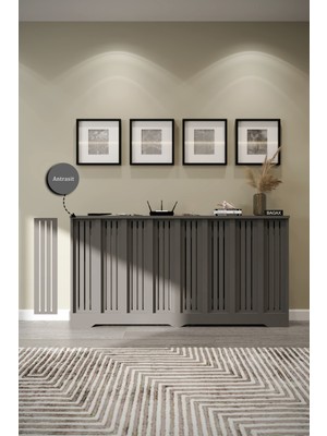 Bagax Efes Model, Antrasit Renk, 156  cm  Petek Kaplama, Dresuar