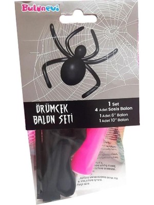 Örümcek Balon Seti Sosis