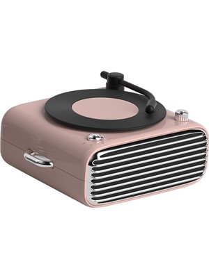 Nettech D10 Solo Gramofon Kablosuz Hoparlör - Speaker