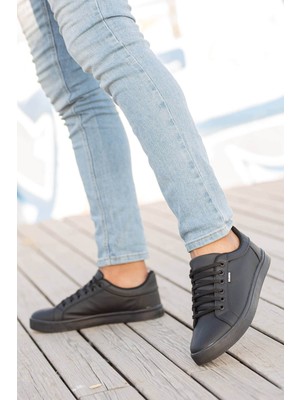 Ccway Erkek Spor Ayakkabı SİYAH SİYAH