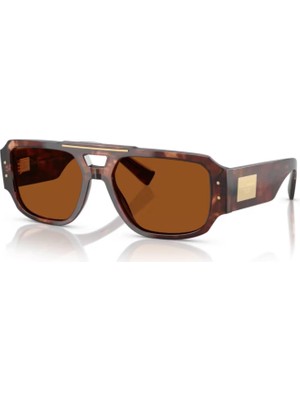 Dolce Gabbana Dg 4482 322273 57 Erkek Pilot Kırçıllı Kırmızı Kemik Güneş Gözlüğü