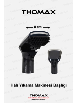 Thomax Halı Yıkama ve Leke Çıkarma Makinesi Uyumlu Küçük Başlık Aksesuar