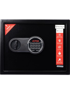Das Siegel - 30DSE Çelik Kasa Elektronik Panel ve Şifreli Ev ve Ofis Tipi Çelik Kasa