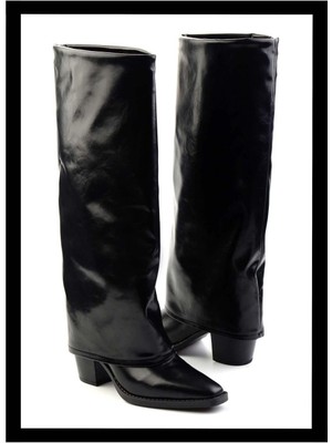 Bambi Siyah   Kadın Çizme K03091041009