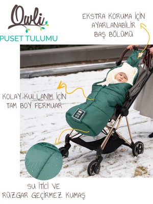 Owli Puset Tulumu Pine Green 6-36 Ay