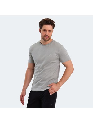 Slazenger PAINT I Erkek Tişört Gri