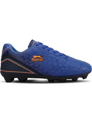 Slazenger DANGER I KRP Erkek Çocuk Halısaha Futbol Kramponu Saks Mavi