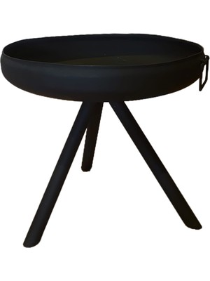 Blueflame Bahçe Şöminesi Ateş Çukuru ( Bahçe Sobası ) Model 1 Çap 45