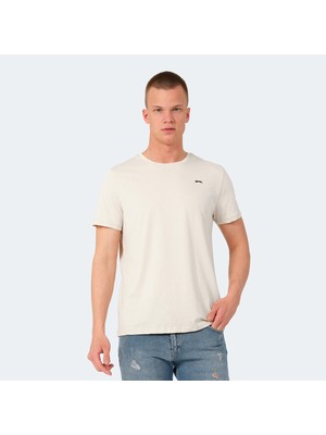 Slazenger ROSALVA Erkek Tişört Bej