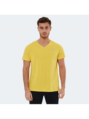 Slazenger RIVALDO Erkek Tişört Sarı
