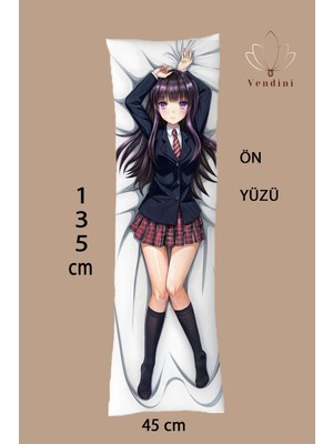 Vendini Çift Yön Baskılı Fantastik Anime Dakimakura Sarılma Yastık Kılıfı