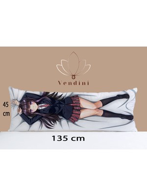 Vendini Çift Yön Baskılı Fantastik Anime Dakimakura Sarılma Yastık Kılıfı