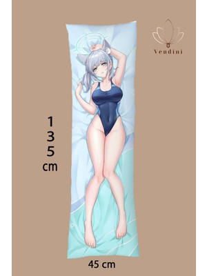 Vendini Çift Yön Baskılı Fantastik Anime Dakimakura Sarılma Yastık Kılıfı