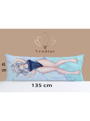 Vendini Çift Yön Baskılı Fantastik Anime Dakimakura Sarılma Yastık Kılıfı