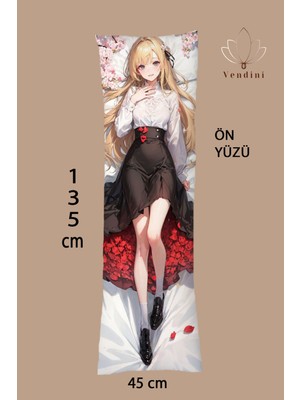 Vendini Çift Yön Baskılı Fantastik Anime Dakimakura Sarılma Yastık Kılıfı