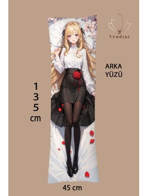 Vendini Çift Yön Baskılı Fantastik Anime Dakimakura Sarılma Yastık Kılıfı