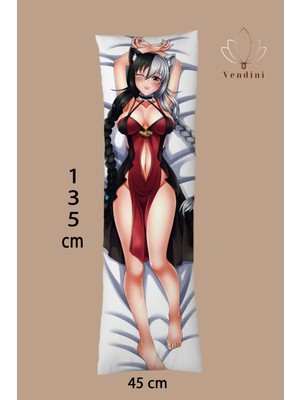 Vendini Çift Yön Baskılı Fantastik Anime Dakimakura Sarılma Yastık Kılıfı