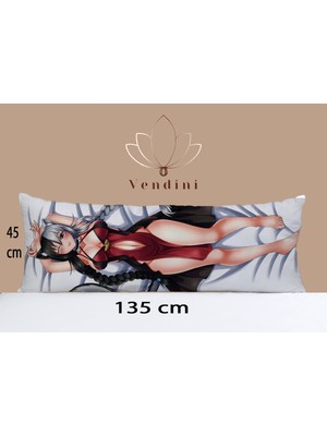 Vendini Çift Yön Baskılı Fantastik Anime Dakimakura Sarılma Yastık Kılıfı