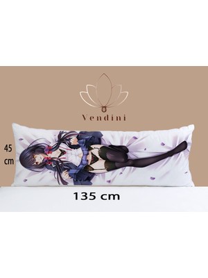 Vendini Çift Yön Baskılı Fantastik Anime Dakimakura Sarılma Yastık Kılıfı