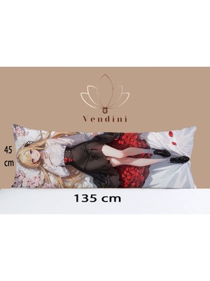 Vendini Çift Yön Baskılı Fantastik Anime Dakimakura Sarılma Yastık Kılıfı