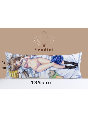 Vendini Çift Yön Baskılı Fantastik Anime Dakimakura Sarılma Yastık Kılıfı