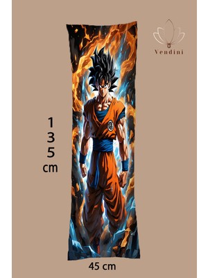 Vendini Çift Yön Baskılı Fantastik Anime Dakimakura Sarılma Yastık Kılıfı