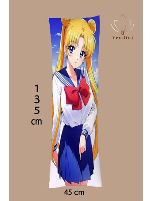 Vendini Çift Yön Baskılı Fantastik Anime Dakimakura Sarılma Yastık Kılıfı