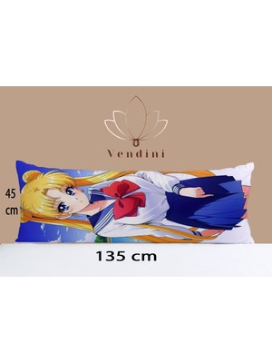 Vendini Çift Yön Baskılı Fantastik Anime Dakimakura Sarılma Yastık Kılıfı