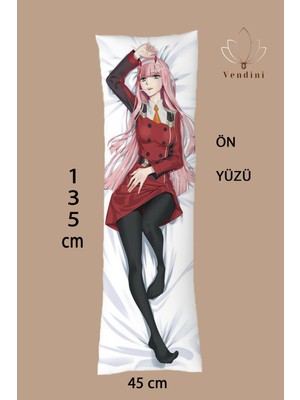 Vendini Çift Yön Baskılı Fantastik Anime Dakimakura Sarılma Yastık Kılıfı