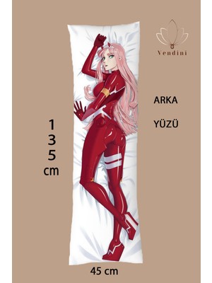 Vendini Çift Yön Baskılı Fantastik Anime Dakimakura Sarılma Yastık Kılıfı