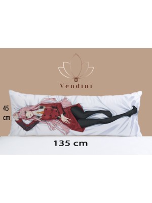 Vendini Çift Yön Baskılı Fantastik Anime Dakimakura Sarılma Yastık Kılıfı