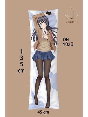 Vendini Çift Yön Baskılı Fantastik Anime Dakimakura Sarılma Yastık Kılıfı