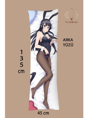 Vendini Çift Yön Baskılı Fantastik Anime Dakimakura Sarılma Yastık Kılıfı