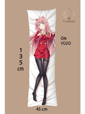 Vendini Çift Yön Baskılı Fantastik Anime Dakimakura Sarılma Yastık Kılıfı