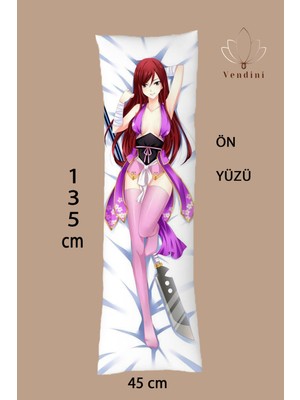 Vendini Çift Yön Baskılı Fantastik Anime Dakimakura Sarılma Yastık Kılıfı