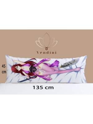 Vendini Çift Yön Baskılı Fantastik Anime Dakimakura Sarılma Yastık Kılıfı