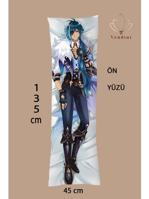 Vendini Çift Yön Baskılı Fantastik Anime Dakimakura Sarılma Yastık Kılıfı