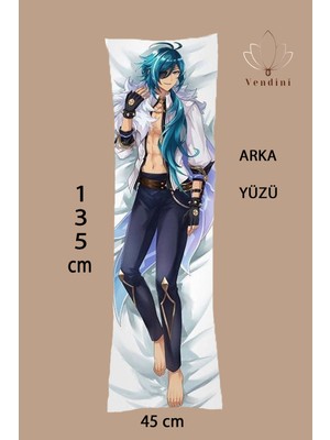 Vendini Çift Yön Baskılı Fantastik Anime Dakimakura Sarılma Yastık Kılıfı